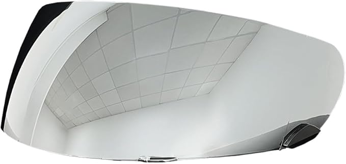 Qualifier DLX Helmet Visor,UV Protection Motorcycle Helmet Face Shield Compatible with Bell Qualifier DLX Mips/Qualifier/Star/Vortex/RS-1/RS-2/Revolver(Silver)