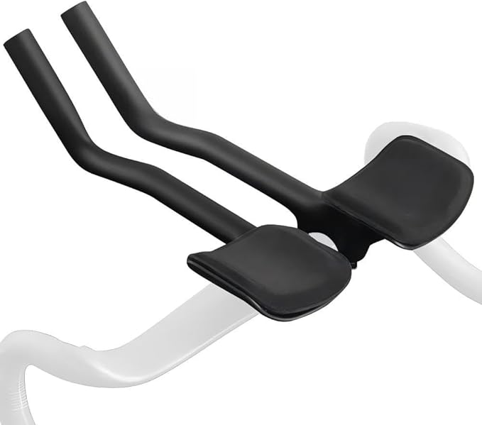 Carbon Fiber aero bars for road bike aero bars TT Arm Rest 40° bullhorn aerobar and triathlon aerobars Extender 360mm UD Matte Bicycle clip on earo bars 31.8 bike resting handle bars