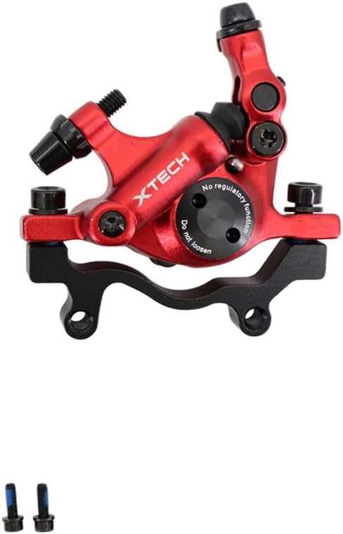DJC Bike Brake Caliper 2 Pistons Cable Actuated MTB Hydraulic Brake Line Pulling with 160mm Rotor Disc Mountain Bike HB100