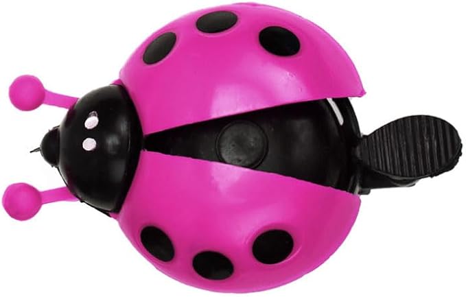 Leheybia 1 Pcs Ladybug Bicycle Bell Classic Bicycle Bell Thumb Bell for Bike for Road Mountain Bike Handlebars Adults Kids
