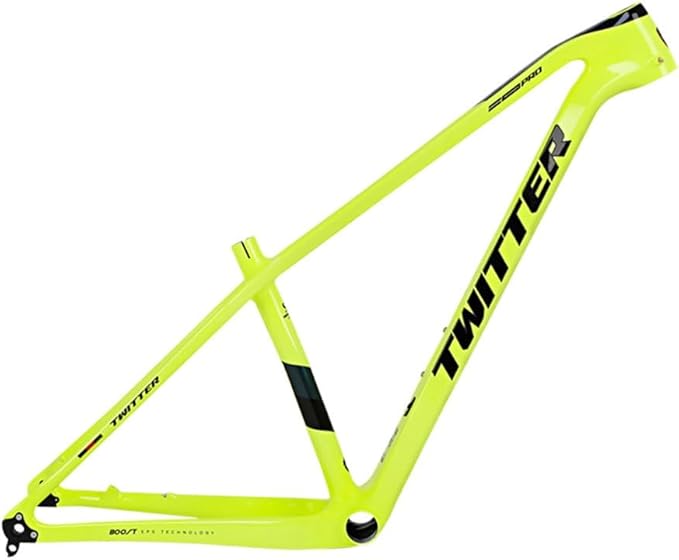 TUJISEK Mountain Bikes Frame Carbon Fiber 15''/17''/19'' Thru Axle 12 * 148mm Boost Mountain Bikes Frame Disc Brake XC Frame Internal Routing for 27.5 29er Wheels