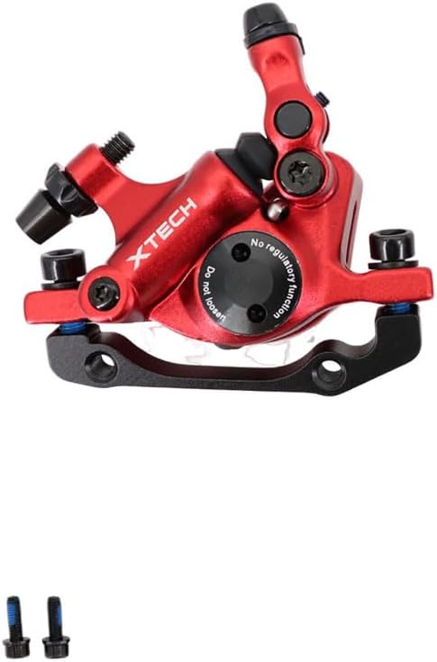 DJC Bike Brake Caliper 2 Pistons Cable Actuated MTB Hydraulic Brake Line Pulling with 160mm Rotor Disc Mountain Bike HB100