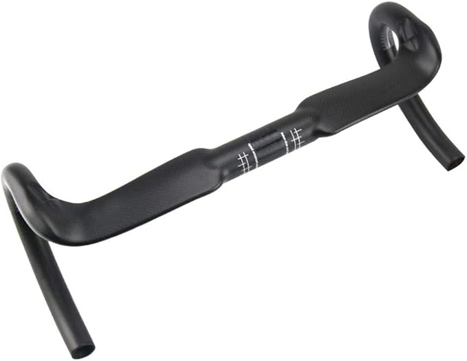 Alfa Pasca Aero Handlebars for Road Bike Carbon Racing Bicycle Handlebars Drop Bars Lightweight 31.8 UD Glossy/Matte 400/420/440mm