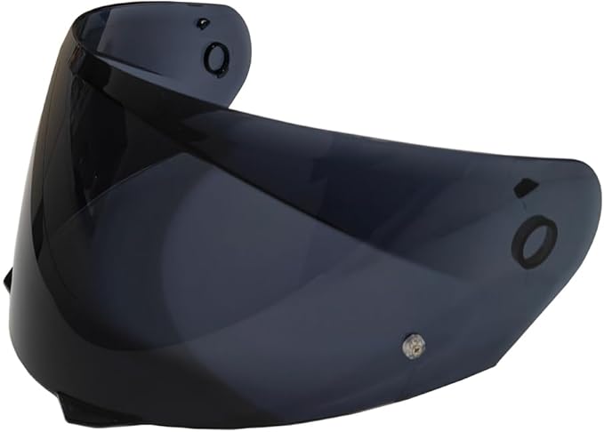 HJ-33 Helmet shield Replacement,Motorcycle Helmet Visor Compatible with HJC i90,i91(Deep Smoke)