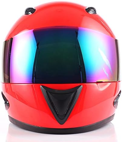1Storm Youth Kids Dual Sport Dual Visor Motorcycle Motocross Off Road Full Face Helmet Matt Black