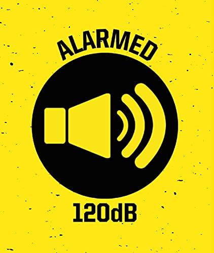 Kryptonite Alarm Disc, Heavy Duty Anti-Theft Motorcycle Lock with 120db Alarm, Weather-Resistant, Powersport Disc Brake Lock