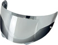 HJ-33 Face Shield Visor Sunscreen for HJC i90/i91,Helmet Visor Replacement Windshield Sunshield (Silver-Day use only)