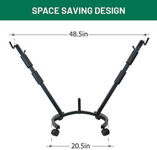 Let's Go Aero V-Tree™-2 Two Bike Home, Garage & Office Mobile Storage Stand (Model B01618)