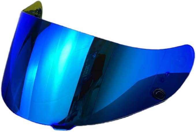 HJ-09 Helmet Visor Replacement,Tinted Motorcycle Helmet Face Shield Sunshield UV Protection for HJC CL-15 CL-17 CL-16 CL-SP AC-12 FS-10 CS-R1 IS-16 CS-R2 (Revo Deep Blue)