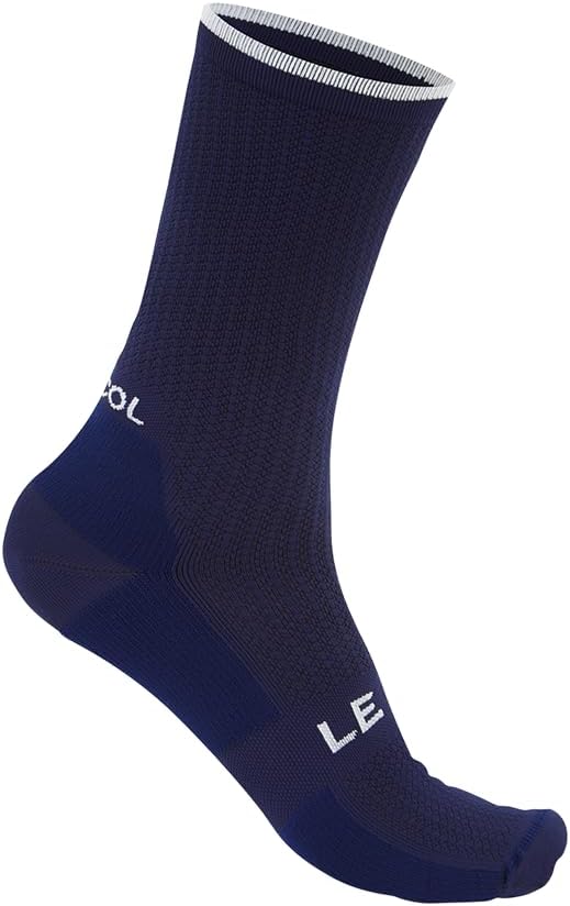 LE COL Long Cycling Socks | Sweat-Wicking, Reinforced Seams, Padded Support | S - XL