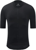 YKYWBIKE Cycling Jersey Men Aero Race Fit, Road Bike Jersey Short Sleeved Moisture Wicking, Breathable,Zip Pocket,UPF50＋