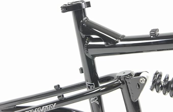 Gravity FSX 26 inch Wheel Aluminum Disc Brake Full Dual Suspension Bike Frame with Rear Shock
