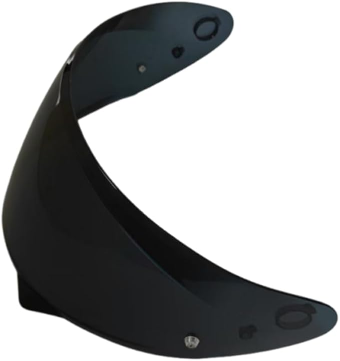 HJ-34P Helmet Visor Replacement, Motorcycle Helmet Visor Face Shield Compatible with HJC C10 (Deep Smoke)