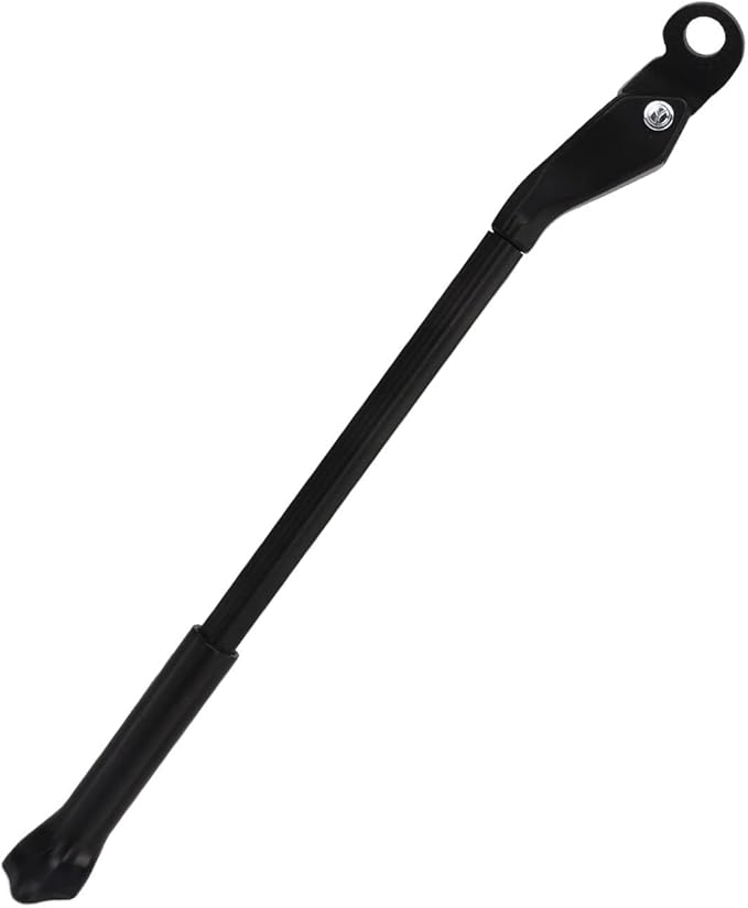 Adjustable Bike Kickstand, Aluminum Alloy Side Support Stand with Enlarged Thickened Base for Stable Parking, Fits 22-29in and 700C Tires Mountain Road Bikes