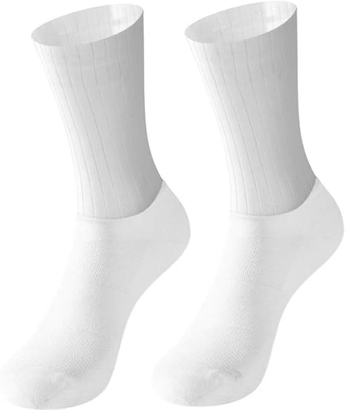 Mens &Womens Aero Cycling Socks Compression Socks With Anti slip Silicone Breathable Mesh Socks One Sizes