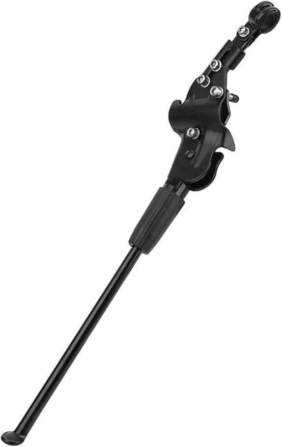 Adjustable Bicycle Kickstand Aluminum Alloy Bike Parking Rack Bike Support Side Kick Stand for 26inch Bike Wheel