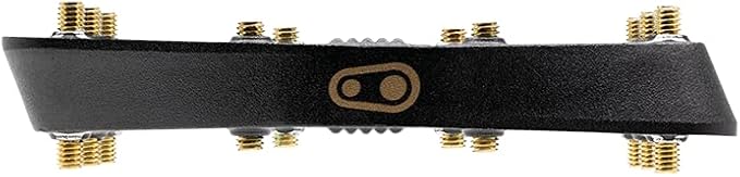 Crankbrothers Stamp Flat MTB Pedals - Size-Specific, Lightweight, Versatile, Durable Bike Pedals