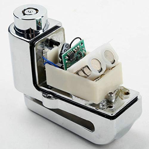 TCMT Wheel Disc Brake Lock Safety Alarm Anti Theft Security Alarm Lock Fits For Universal Motorcycle Motorbike Dirt Bike Moped Scooter Sportbike Racing