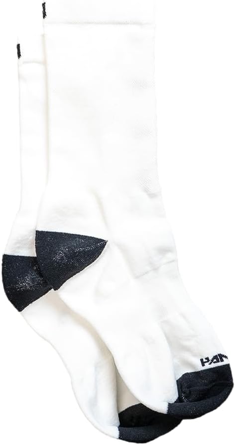 Handup FootDown Cycling Socks - Non Compression Lightweight 90% Nylon 10% Spandex Blend Socks - Made in the USA