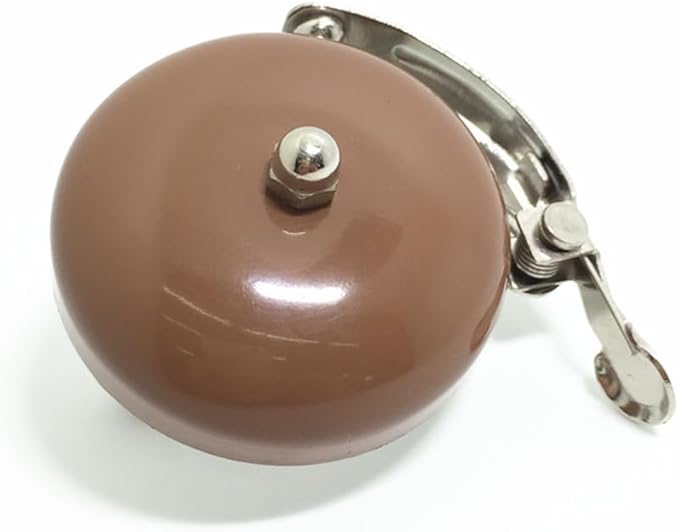 Bicycle Retro Bell Leisure Bicycle Dial Bell Aluminum Silver Gold Coffee Brown Bicycle Bell Bicycle Bell