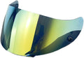 HJ-09 Helmet Visor Replacement,Tinted Motorcycle Helmet Face Shield Sunshield UV Protection for HJC CL-15 (Gold)