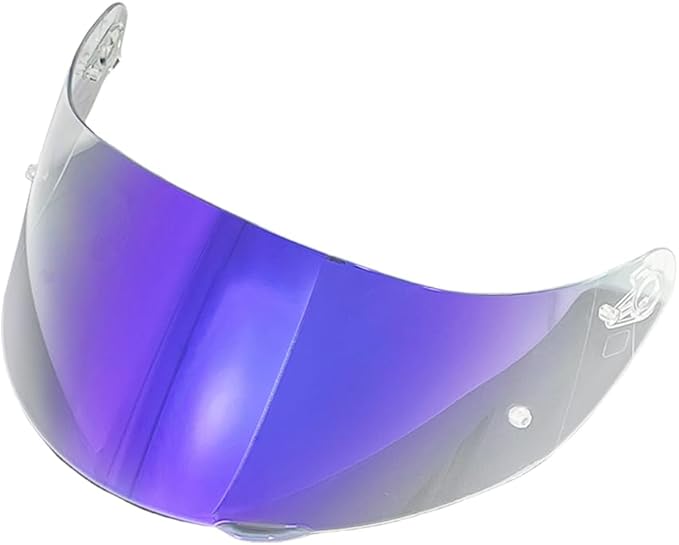Helmet Visor Replacement,Motorcycle Helmet Face Shield for ILM 902,902L,902BT (Revo Clear Purple-Day&Night Use)