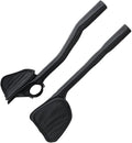 aerobars for road bike aero bars Cabon Fiber TT Rest bullhorn aerobar and triathlon aerobars NoLogo 3K Glossy 340mm tri bike clip on earo bars bike resting handle bars