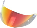 Helmet Visor Replacement,Motorcycle Helmet Face Shield for ILM 902,902L,902BT (Revo Clear Red-Day&Night Use)