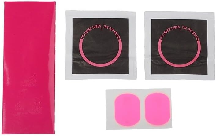 Bicycle Tire Repair Patch Kit For Ridenow For TPU Inner Tubes, Ultralight Transparent Puncture Fix Tool And Two Cleansing Wipes