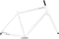 700C Road Bike Frameset with Carbon Fibre Fork 45cm 48cm 51cm 54cm Aluminum Alloy Gravel Bike Frame Disc Brake Thru Axle 12x100mm/12x142mm