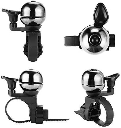 Accmor Classic Bike Bell, Adjustable Bicycle Bell Fits Any Bike Handlebar, Universal Bike Bell Loud Crisp Clear Sound Bike Bell for Adults Kids Bike