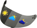 902 Helmet Visor Replacement. Helmet Face Shield UV Protection Compatible with ILM 902,902L,902BT (Photochromic Light/Deep Black-Day&Night Use)
