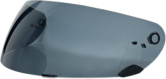 Qualifier DLX Helmet Visor,UV Protection Motorcycle Helmet Face Shield Compatible with Bell Qualifier DLX Mips/Qualifier/Star/Vortex/RS-1/RS-2/Revolver(Light Black)