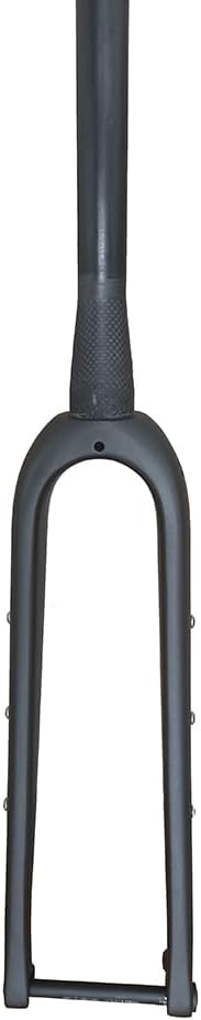 WCS Gravel Bikes Rigid Fork 700C Full Carbon Fiber Road Bikes Fork 1-1/8" Straight / 1-1/8 to 1-1/2"Tapered Tube Front Fork Thru Axle 12X100mm Disc Brake