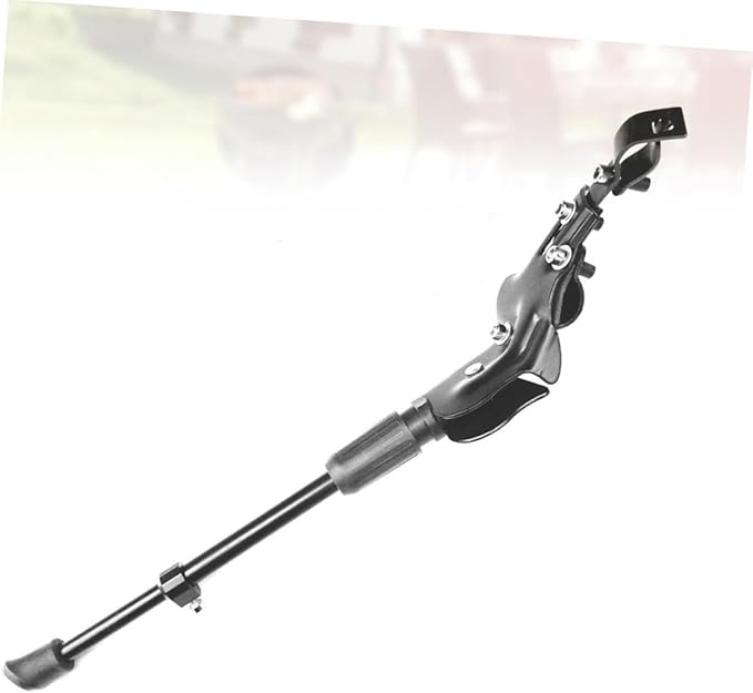 Mountain Bike Kickstand Adjustable Aluminum Alloy Bike Stand for Wheels Riding Supplies for Uneven Ground Stability