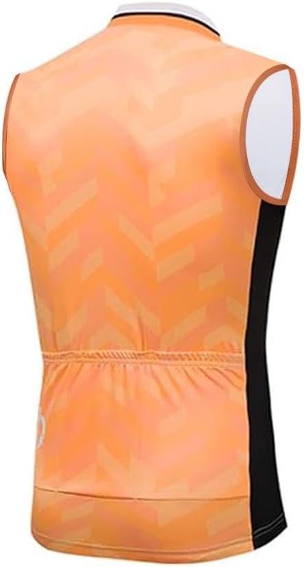 MOXILYN Men's Cycling Jersey Sleeveless Vests Bike Tank Quick Dry Bicycle Shirts Breathable Riding Clothing Top