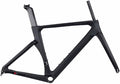 Carbon Fiber Disc Brake Frame 700c Road Bike Frameset 46CM/48CM/50CM/52CM/54CM Aero Race Frame Thru Axle F12×100mm R12×142mm Internal Routing T47