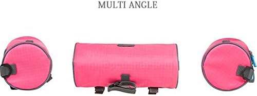 Waterproof Bicycle Handlebar Bag with Transparent Pouch and Adjustable Strap High-Capacity Cycling Front Pack