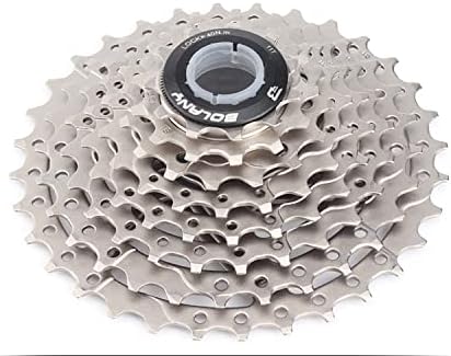 BOLANY Bike 8/9/10 Speed Cassette 11-25T/32T/36T/40T/42T/46T/50T Fit for MTB Bike, Road Bicycle, Lightweight Cassette, Compatible with Shimano SRAM Sunrace