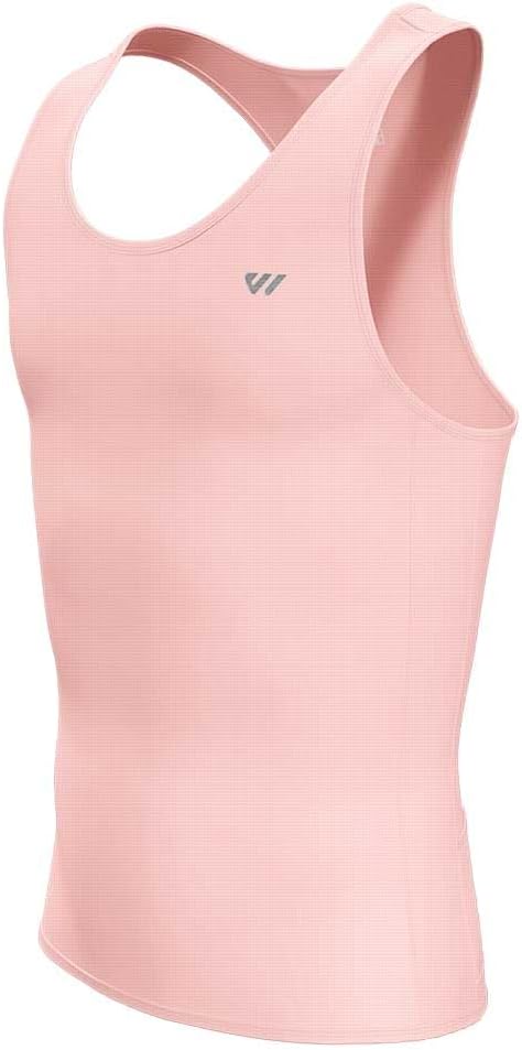 Lo.gas Sleeveless Cycling Jersey Men, Biking Base Layer Breathable and Lightweight with Back Pocket Sports Vest