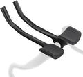 Aerobars for road bike， Racing TT handle clip on armrest, carbon fiber clip on air bar with sponge pad, Alfa Pasca triathlon handlebar 31.8mm angle 50 ° tt road bike rest bar UD matte bike accessories