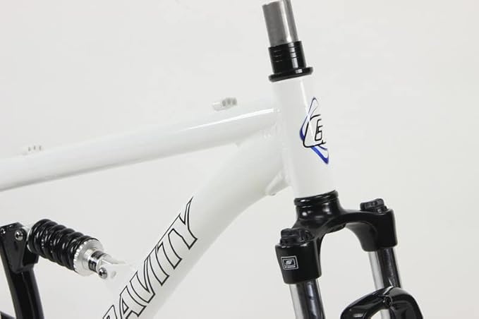 Gravity FSX 26 inch Wheel Aluminum Disc Brake Full Dual Suspension Bike Frame with Rear Shock