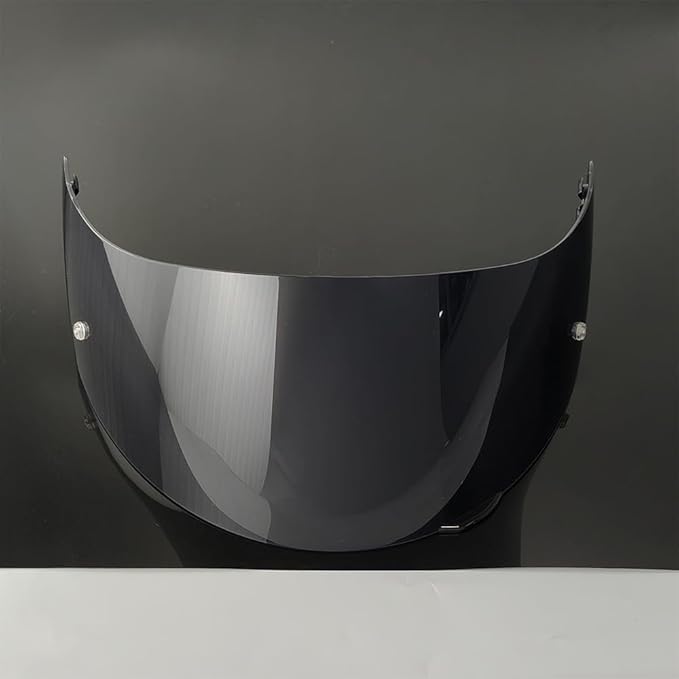 902 Helmet Visor Replacement. Helmet Face Shield UV Protection Compatible with ILM 902,902L,902BT (Deep Black-Day Use Only)