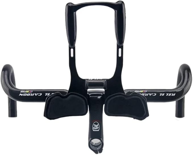 Clip On Aero Bars road bike RXL SL Adjustable TT Rest Handlebar Bicycle Aero Bars TT Handlebar Extender Road Bike Triathlon Aerobar Triathlon Racing Bike Handlebars 255mm 3K glossy