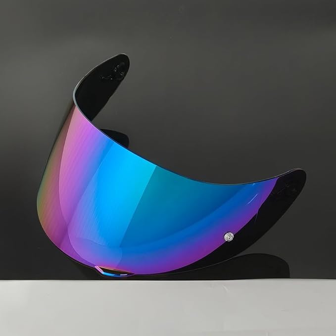 902 Helmet Visor Replacement. Helmet Face Shield UV Protection Compatible with ILM 902,902L,902BT (Rainbow-Day Use Only)