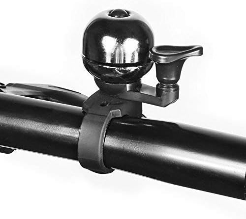 Accmor Classic Bike Bell, Adjustable Bicycle Bell Fits Any Bike Handlebar, Universal Bike Bell Loud Crisp Clear Sound Bike Bell for Adults Kids Bike