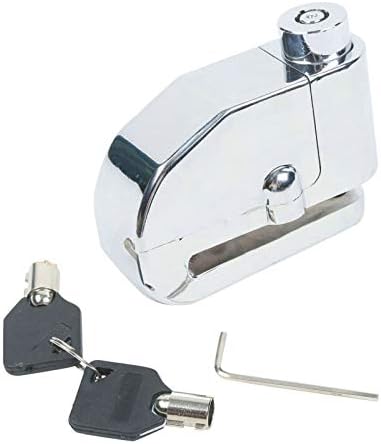 TCMT Wheel Disc Brake Lock Safety Alarm Anti Theft Security Alarm Lock Fits For Universal Motorcycle Motorbike Dirt Bike Moped Scooter Sportbike Racing