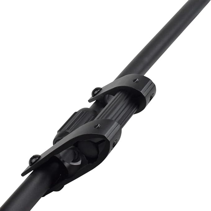 Electric Scooter Folding Handlebar, Universal Steering Handlebar 25.4/31.8mm, Aluminum Alloy 90° Adjustable Crossbar, Length 600mm Light Weight 533g, For Electric Bicycles, Cycles
