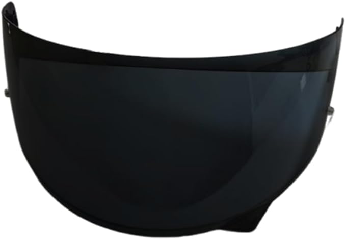 HJ-34P Helmet Visor Replacement, Motorcycle Helmet Visor Face Shield Compatible with HJC C10 (Deep Smoke)