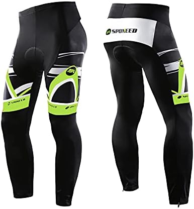 sponeed Cycling Clothes for Men Long Sleeve Mountain Bike Road Bicycle Shirt Jerseys Padded Pants Biking Outfits